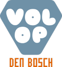Het logo van Volop Den Bosch dat ruimte biedt voor initiatieven logo